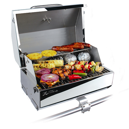 KUUMA PRODUCTS Elite 216 Gas Grill - 216" Cooking Surface - Stainless Steel 58155